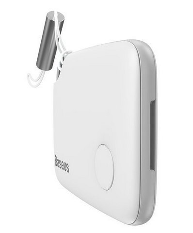 Baseus Intelligent T2 | Lokalizator GPS Bluetooth dla dzieci do kluczy biały Baseus Intelligent T2 | Lokalizator GPS Bluetooth dla dzieci do kluczy biały