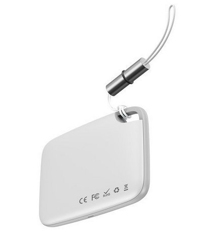 Baseus Intelligent T2 | Lokalizator GPS Bluetooth dla dzieci do kluczy biały Baseus Intelligent T2 | Lokalizator GPS Bluetooth dla dzieci do kluczy biały