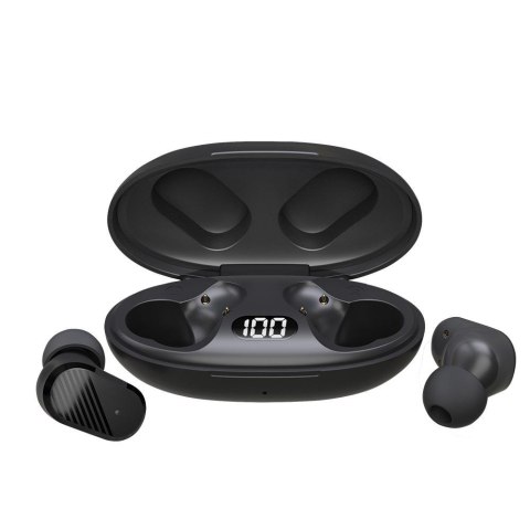 Słuchawki z mikrofonem Savio TWS-10 bezprzewodowe Bluetooth 5.3 IPX4 Słuchawki z mikrofonem Savio TWS-10 bezprzewodowe Bluetooth 5.3 IPX4