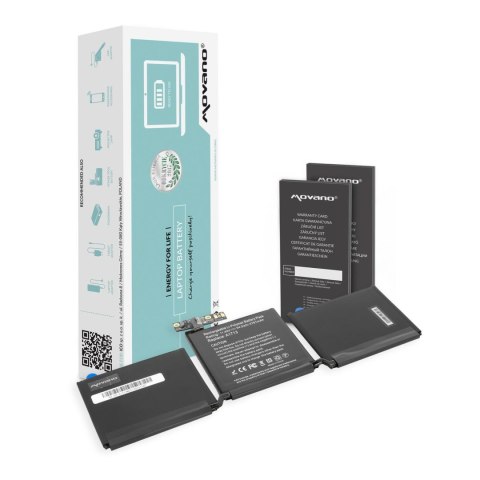 Bateria Movano do notebooka Apple MacBook Pro 13 A1708, A1713 (11.4V) (4781 mAh) Bateria Movano do notebooka Apple MacBook Pro 13 A1708, A1713 (11.4V) (4781 mAh)