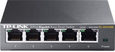 TP-Link TL-SG105E 5-Port Gigabit Easy Smart Switch Desktop TP-Link TL-SG105E 5-Port Gigabit Easy Smart Switch Desktop
