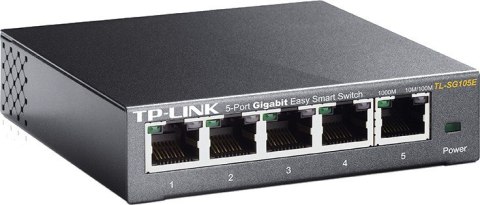 TP-Link TL-SG105E 5-Port Gigabit Easy Smart Switch Desktop TP-Link TL-SG105E 5-Port Gigabit Easy Smart Switch Desktop