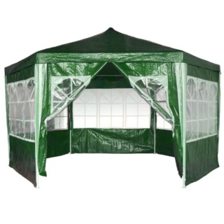 Namiot pawilon ogrodowy handlowy 2x2x2m z oknami ModernHome