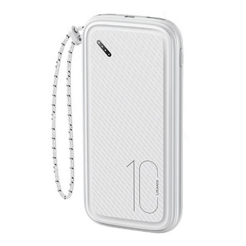 Powerbank Usams PB56 10000mAh 2xUSB biały Powerbank Usams PB56 10000mAh 2xUSB biały