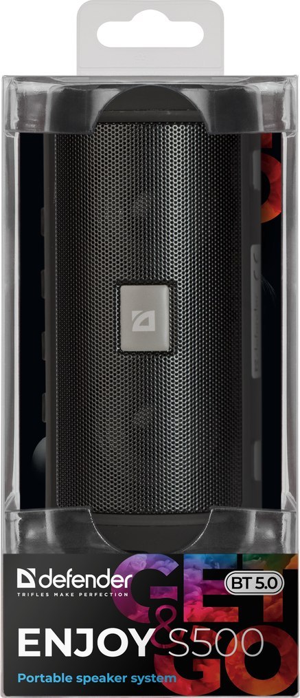 GŁOŚNIK DEFENDER ENJOY S500 BLUETOOTH CZARNY GŁOŚNIK DEFENDER ENJOY S500 BLUETOOTH CZARNY