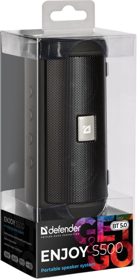GŁOŚNIK DEFENDER ENJOY S500 BLUETOOTH CZARNY GŁOŚNIK DEFENDER ENJOY S500 BLUETOOTH CZARNY
