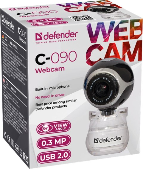 KAMERA DEFENDER C-090 0.3 MP KAMERA DEFENDER C-090 0.3 MP