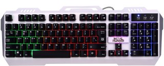 KLAWIATURA DEFENDER METAL HUNTER GK-140L PODŚWIETLANA GAMING