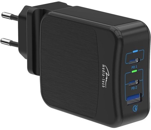 MT6252 USB-C PD SMART POWER ADAPTOR - Automatyczny, uniwersalny zasilacz 65W USB-C PD MT6252 USB-C PD SMART POWER ADAPTOR - Automatyczny, uniwersalny zasilacz 65W USB-C PD