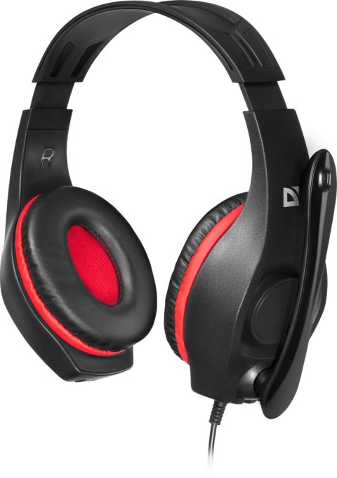 SŁUCHAWKI DEFENDER Z MIKR TUNE 130 CZARNO-CZERWONE SŁUCHAWKI DEFENDER Z MIKR TUNE 130 CZARNO-CZERWONE