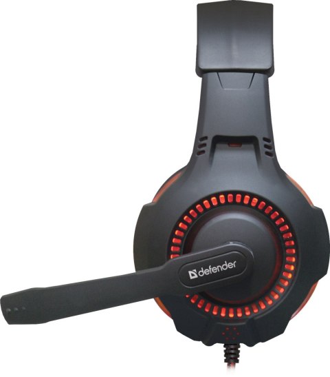 SŁUCHAWKI DEFENDER Z MIKR WARHEAD G-450 LED USB + GRA SŁUCHAWKI DEFENDER Z MIKR WARHEAD G-450 LED USB + GRA
