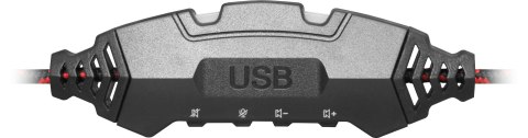 SŁUCHAWKI DEFENDER Z MIKR WARHEAD G-450 LED USB + GRA SŁUCHAWKI DEFENDER Z MIKR WARHEAD G-450 LED USB + GRA