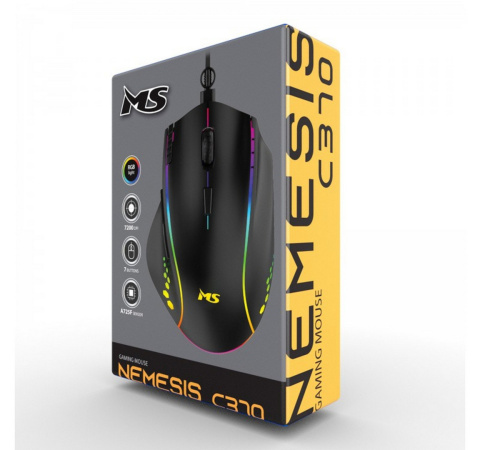 MYSZ MS NEMESIS C370 7200DPI 7P RGB LED A725F GAMING MYSZ MS NEMESIS C370 7200DPI 7P RGB LED A725F GAMING