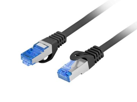 Patchcord Lanberg S/FTP kat.6A 0,25m LSZH CCA fluke passed czarny Patchcord Lanberg S/FTP kat.6A 0,25m LSZH CCA fluke passed czarny