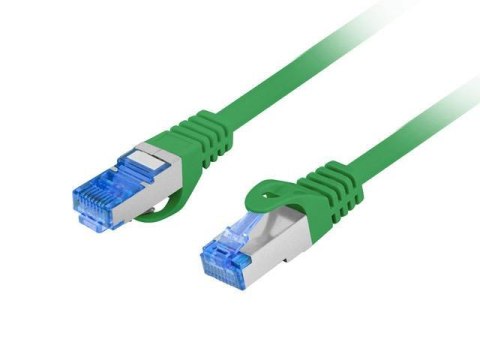 Patchcord Lanberg S/FTP kat.6A 0,25m LSZH CCA fluke passed zielony Patchcord Lanberg S/FTP kat.6A 0,25m LSZH CCA fluke passed zielony