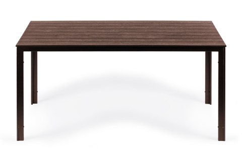 Stół ogrodowy cateringowy 156 x 78cm Brązowy Stół ogrodowy cateringowy 156 x 78cm Brązowy