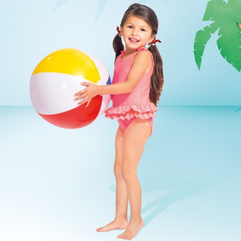 Dmuchana kolorowa piłka plażowa 51cm Dmuchana kolorowa piłka plażowa 51cm