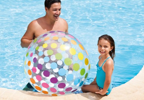 Dmuchana piłka plażowa duża Jumbo 107cm INTEX 59065 Dmuchana piłka plażowa duża Jumbo 107cm INTEX 59065