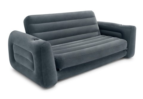 SOFA DMUCHANA ROZKŁADANA ŁÓŻKO MATERAC 2W1 INTEX 66552