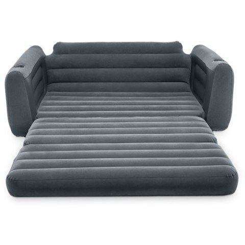 SOFA DMUCHANA ROZKŁADANA ŁÓŻKO MATERAC 2W1 INTEX 66552