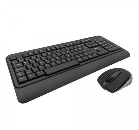 Zestaw bezprzewodowy klawiatura + mysz MS Alpha M300 RF czarny Zestaw bezprzewodowy klawiatura + mysz MS Alpha M300 RF czarny