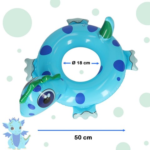 Koło dmuchane do pływania dinozaur 50cm Koło dmuchane do pływania dinozaur 50cm