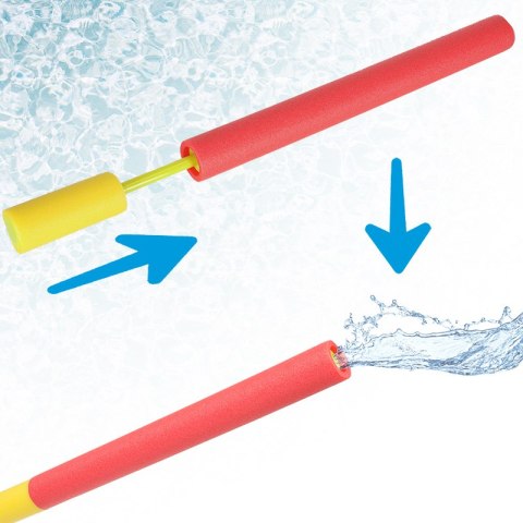 Pistolet na wodę śmingus-dyngus strzykawka broń wodna 60cm
