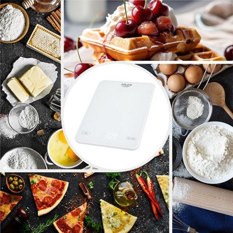 Waga kuchenna - 10kg - ładowana przez USB