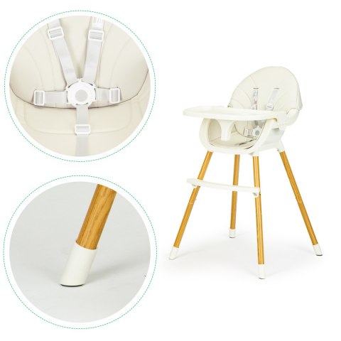 Fotelik krzesełko do karmienia 2w1 ECOTOYS Fotelik krzesełko do karmienia 2w1 ECOTOYS