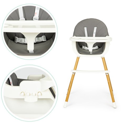 Fotelik krzesełko do karmienia 2w1 ECOTOYS Fotelik krzesełko do karmienia 2w1 ECOTOYS