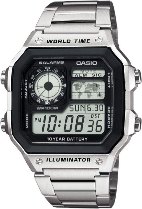 Zegarek CASIO AE-1200WHD-1AVDF Zegarek CASIO AE-1200WHD-1AVDF