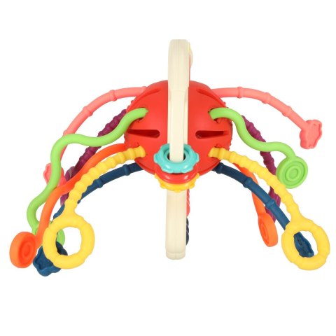 Gryzak zabawka sensoryczna Montessori czerwony
