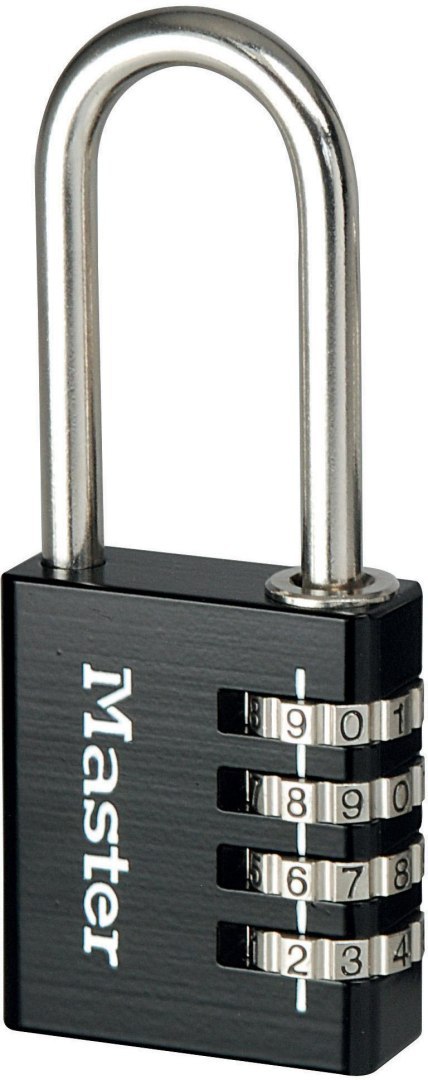 Kłódka z szyfrem długa MasterLock 7640EURDBLKLH Kłódka z szyfrem długa MasterLock 7640EURDBLKLH