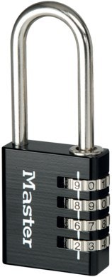 Kłódka z szyfrem długa MasterLock 7640EURDBLKLH Kłódka z szyfrem długa MasterLock 7640EURDBLKLH