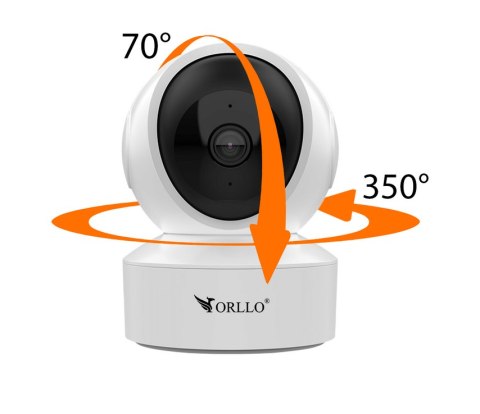 Kamera IP Orllo W10 mini wewnętrzna obrotowa 5MP SIM Kamera IP Orllo W10 mini wewnętrzna obrotowa 5MP SIM