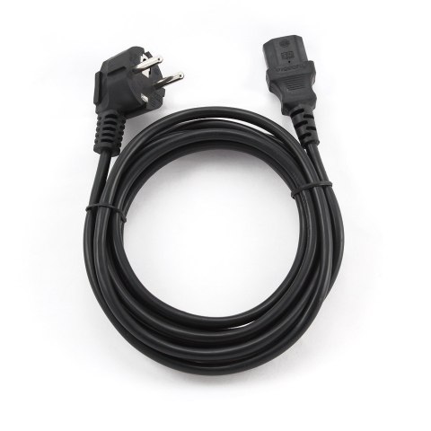 Kabel GEMBIRD PC-186-VDE-3M (C13 / IEC C13 / IEC 320 C13 - Schuko ; 3m; kolor czarny) Kabel GEMBIRD PC-186-VDE-3M (C13 / IEC C13 / IEC 320 C13 - Schuko ; 3m; kolor czarny)