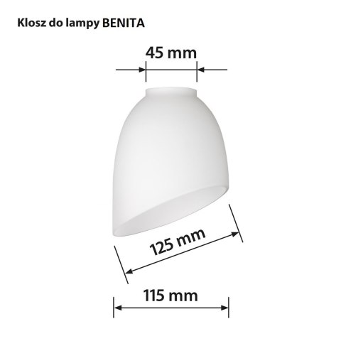 Klosz do lampy BENITA Klosz do lampy BENITA