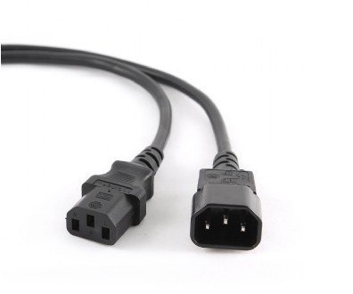 Kabel GEMBIRD PC-189-VDE (C13 / IEC C13 / IEC 320 C13 - C14 ; 1,8m; kolor czarny) Kabel GEMBIRD PC-189-VDE (C13 / IEC C13 / IEC 320 C13 - C14 ; 1,8m; kolor czarny)