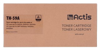 Toner Actis TH-59A (zamiennik HP CF259A; Supreme; 3000 stron; czarny). Z chipem. Zalecamy wyłączenie aktualizacji oprogramowania