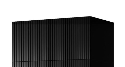 Szafa PAFOS 2D NADSTAWKA 90x55,5x45 czarny mat Szafa PAFOS 2D NADSTAWKA 90x55,5x45 czarny mat