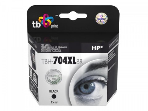 Wkład TB PRINT TBH-704XLBR Zamiennik HP CN692AE TBH-704XLBR Wkład TB PRINT TBH-704XLBR Zamiennik HP CN692AE TBH-704XLBR