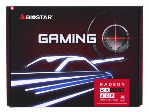 Karta graficzna BIOSTAR RX550 4096GDDR5/128BIT HDMI Karta graficzna BIOSTAR RX550 4096GDDR5/128BIT HDMI