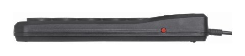 Listwa przeciwprzepięciowa Activejet 5gn/3m/cz (10A; 2300W) 3m; kolor czarny Listwa przeciwprzepięciowa Activejet 5gn/3m/cz (10A; 2300W) 3m; kolor czarny