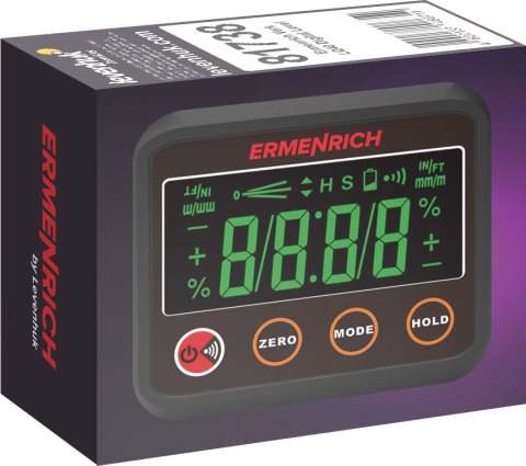 Poziomica cyfrowa Ermenrich Verk LQ40