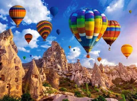 CASTORLAND Puzzle 2000 elementów Colorful Balloons Cappadocia - Balony w Kapadocji 92x68cm CASTORLAND Puzzle 2000 elementów Colorful Balloons Cappadocia - Balony w Kapadocji 92x68cm