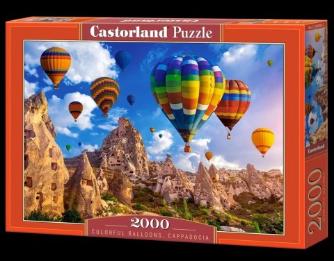 CASTORLAND Puzzle 2000 elementów Colorful Balloons Cappadocia - Balony w Kapadocji 92x68cm CASTORLAND Puzzle 2000 elementów Colorful Balloons Cappadocia - Balony w Kapadocji 92x68cm