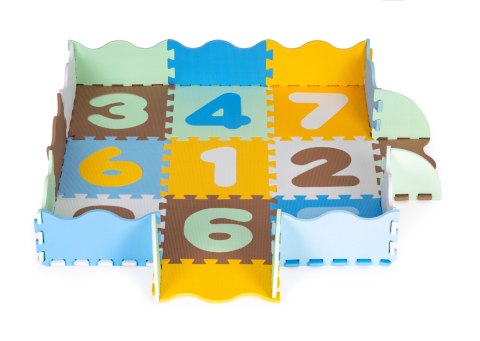 Mata piankowa edukacyjna kojec puzzle podkład dla dzieci Mata piankowa edukacyjna kojec puzzle podkład dla dzieci
