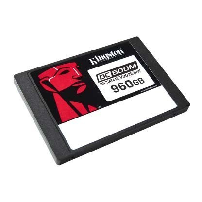 Dysk SSD Kingston DC600M 960GB SATA 2.5" SEDC600M/960G (DWPD 1) Dysk SSD Kingston DC600M 960GB SATA 2.5" SEDC600M/960G (DWPD 1)