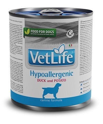 FARMINA VET LIFE NATURAL DIET DOG HYPOALLERGENIC PORK&POTATO 300g FARMINA VET LIFE NATURAL DIET DOG HYPOALLERGENIC PORK&POTATO 300g