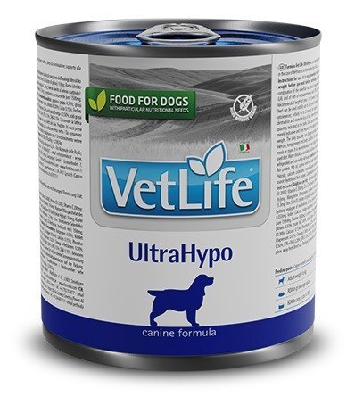 FARMINA VET LIFE NATURAL DIET DOG ULTRAHYPO 300g FARMINA VET LIFE NATURAL DIET DOG ULTRAHYPO 300g